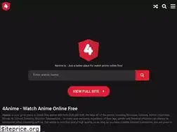 Sites similar to 4anime.is