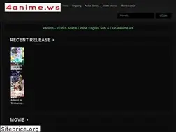 Sites similar to 4anime.ws