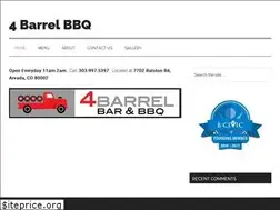 Sites similar to 4barrelbbq.com