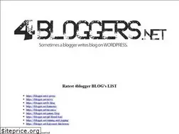 Sites similar to 4blogger.net