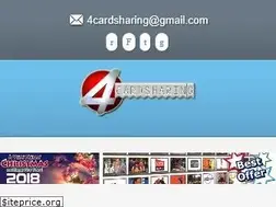 Sites similar to 4cardsharing.com