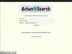 Sites similar to 4chansearch.com