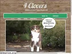 Sites similar to 4cloversaussies.com