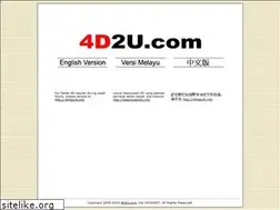 Sites similar to 4d2u.com.my