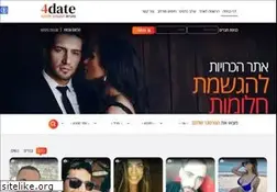 Sites similar to 4date.co.il