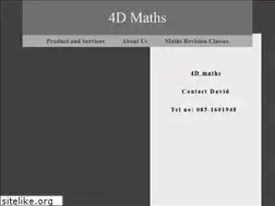 Sites similar to 4dmaths.com