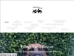 Sites similar to 4dogsfarmrescue.org