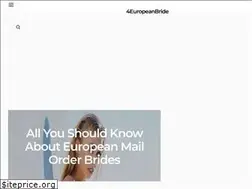 Sites similar to 4europeanbride.com