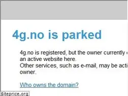 Sites similar to 4g.no