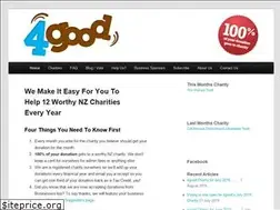 Sites similar to 4good.org.nz
