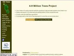 Sites similar to 4hmilliontrees.org