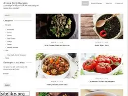 Sites similar to 4hourbodyrecipes.com
