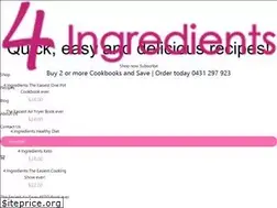 Sites similar to 4ingredients.com.au