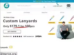 Sites similar to 4inlanyards.com