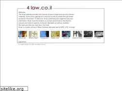 Sites similar to 4law.co.il