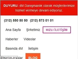 Sites similar to 4m.com.tr