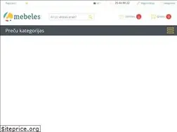 Sites similar to 4mebeles.lv