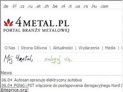 Sites similar to 4metal.pl