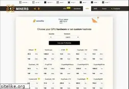 Sites similar to 4miners.pro