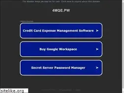 Sites similar to 4mqe.pw