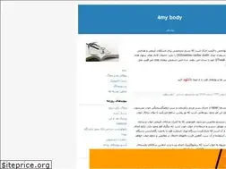 Sites similar to 4mybody.blogfa.com