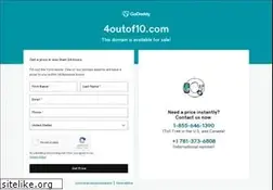 Sites similar to 4outof10.com