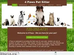 Sites similar to 4pawspetsitter.com