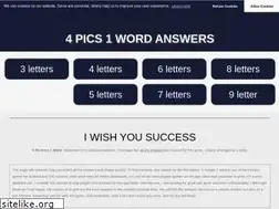 Sites similar to 4pics-1word.info
