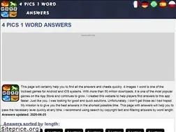 Sites similar to 4pics1-word.com