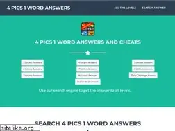 Sites similar to 4pics1word-answer.com
