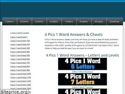 Sites similar to 4pics1word-answers.com