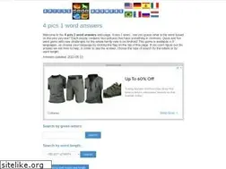 Sites similar to 4pics1wordanswers.info