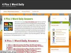 Sites similar to 4pics1worddaily.com