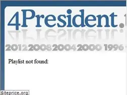 Sites similar to 4president.tv