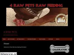 Sites similar to 4rawpets.com
