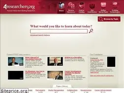 Sites similar to 4researchers.org