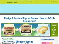 Sites similar to 4signs.com