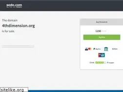Sites similar to 4thdimension.org