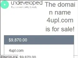 Sites similar to 4upl.com
