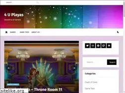 Sites similar to 4uplayas.com