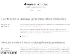 Sites similar to 4waisenkinder.de