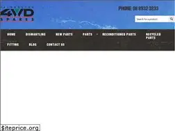 Sites similar to 4wdspares.com.au