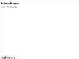 Sites similar to 4wdsupplies.com