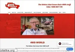 Sites similar to 4wdworld.com.au