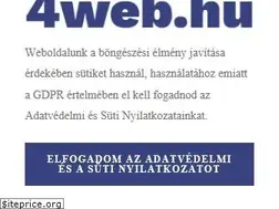 Sites similar to 4web.hu
