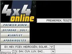 Sites similar to 4x4.hu