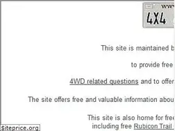 Sites similar to 4x4abc.com