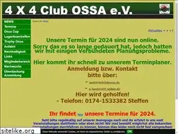 Sites similar to 4x4clubossa.de