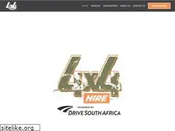 Sites similar to 4x4hire.co.za