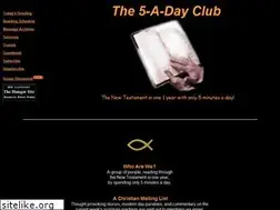 Sites similar to 5-a-day-club.net